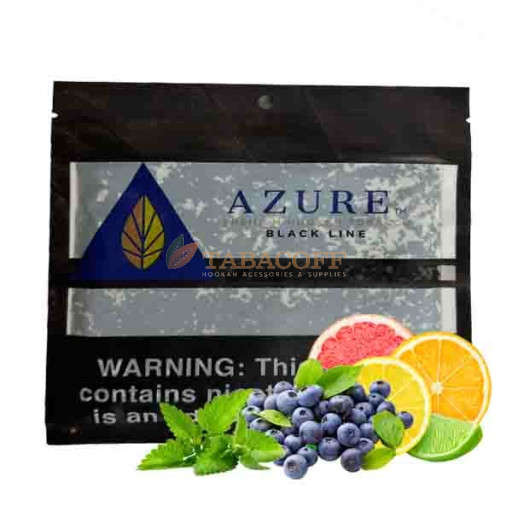 Табак для кальяна Azure Black Line California blue (Черника, Цитрус, Свежесть)